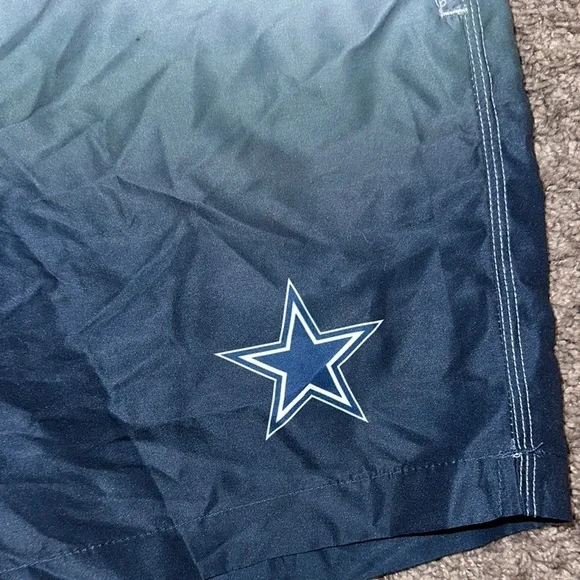 FOCO Blue Gradient NFL Men's Hybrid Shorts - Picture 2 of 6